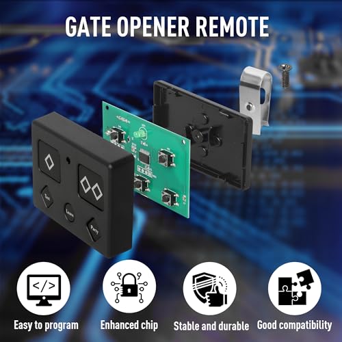 Émetteurs automatiques Ghost Controls AXS1 AXP1 télécommande 5 boutons contre les pannes - 6