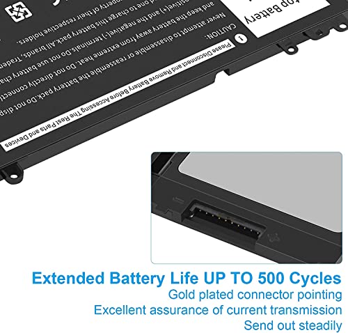 Batterie NGGX5 pour Dell Latitude E5470 E5570 portable - 5