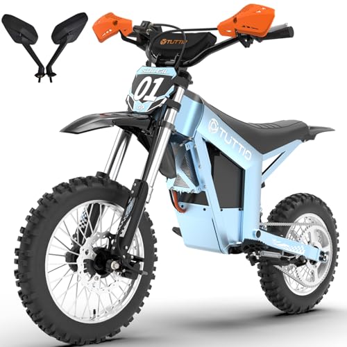 Image of Tuttio Soleil01 GB Electric Dirt Bike, 2026 Upgrade E-Dirt Bike 200NM Fast Electric Bike with 48V 21Ah Battery, 3 Speeds, 3000W Peak Off-Road Ebike for Adults Teens