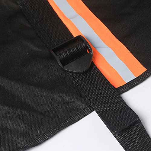 Anmon Trailer And Truck Bed Cover Small – Integrated Heavy Duty Black Tarp And Tie Down System Fits Extra Short Bed, Short Bed And Utility Trailers Up To 6.0Ft #TOP4