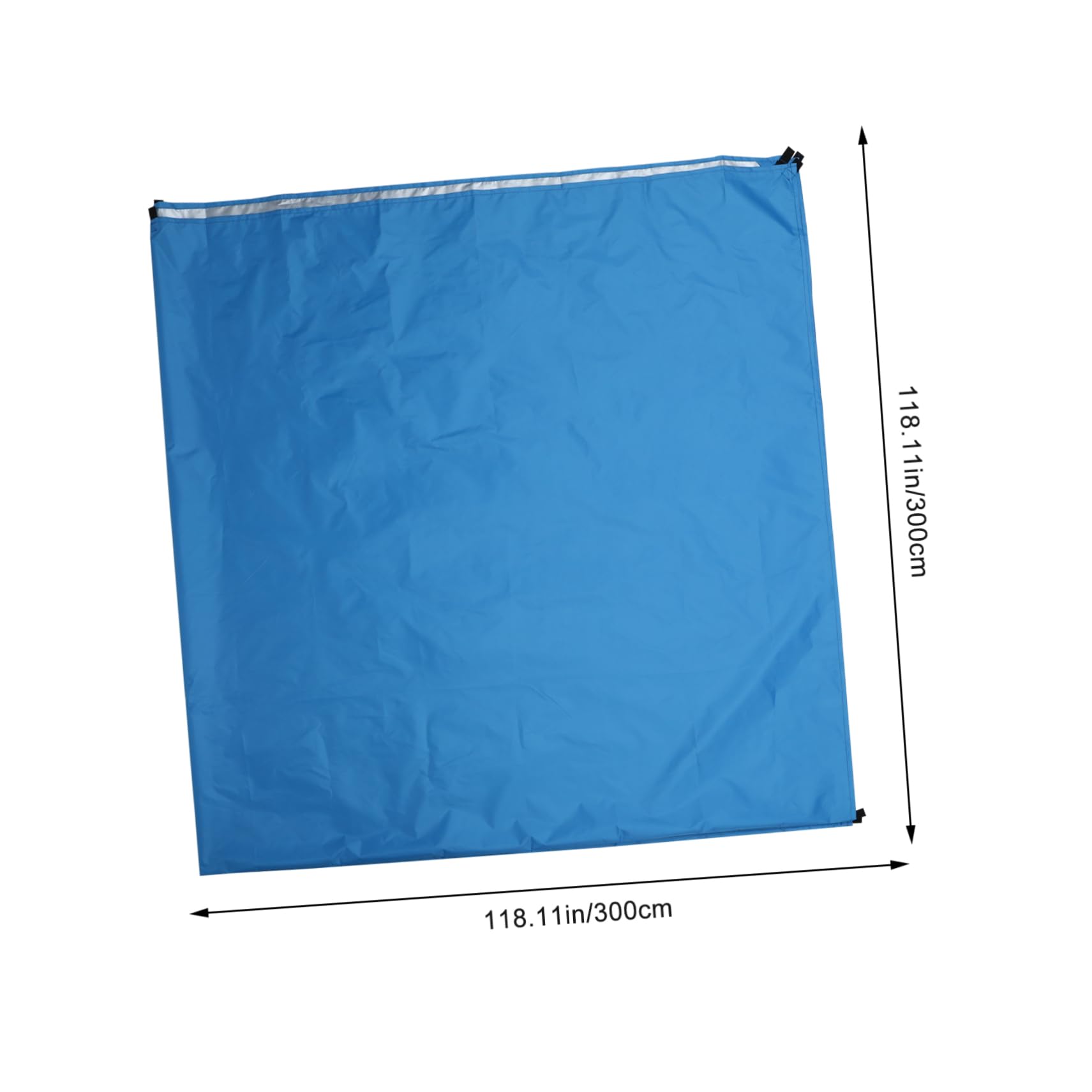 FOYTOKI Polyester Waterproof Sun Protection Tent Rain Fly 50% Shade Rate Lightweight for Camping Hammock Garden