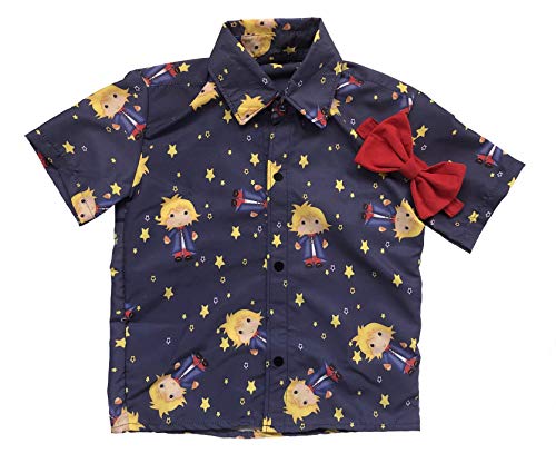 Camisa Infantil Social Festa Aniversário O Pequeno Príncipe - (2 Anos)