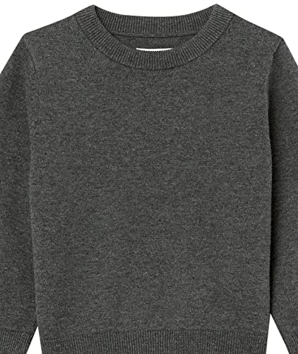 Image of Amazon Essentials Boys and Toddlers' Uniform Cotton Crewneck Pullover Sweater