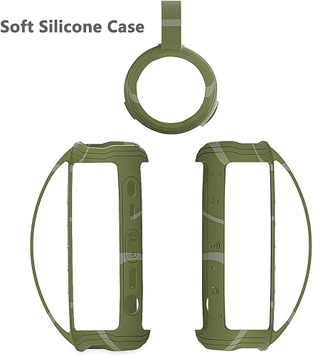 Miniatura 41 de JCHPINE Funda de silicona para altavoz Bluetooth portátil JBL Flip 6, soporte de transporte protector para accesorios de altavoces JBL Flip 6