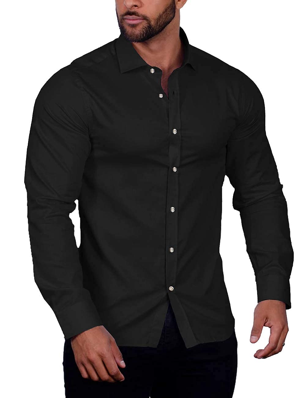 COOFANDY Men's Dress Shirt