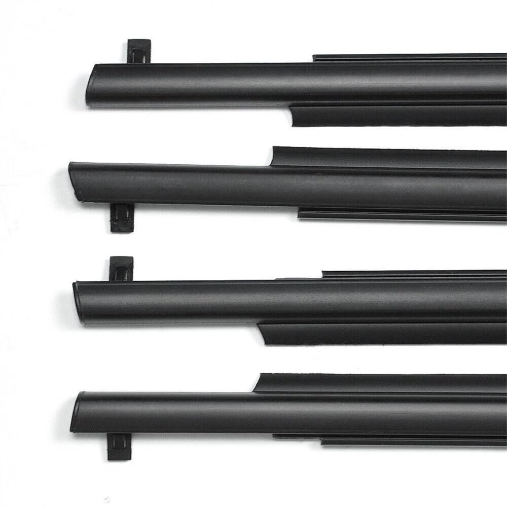 para Toyota Rav4 EE. UU. 2006-2012 4 Piezas Burlete de Goma para Ventanas Exteriores Tira de presión Impermeable Cinta de Sellado