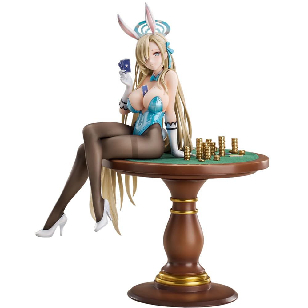 Zhongkaihua Blue Archive Sorasaki Hina Figure 25CM Table Base Bunny Girl Figure PVC Model Anime FigurineDesk Home Decoration for Fans