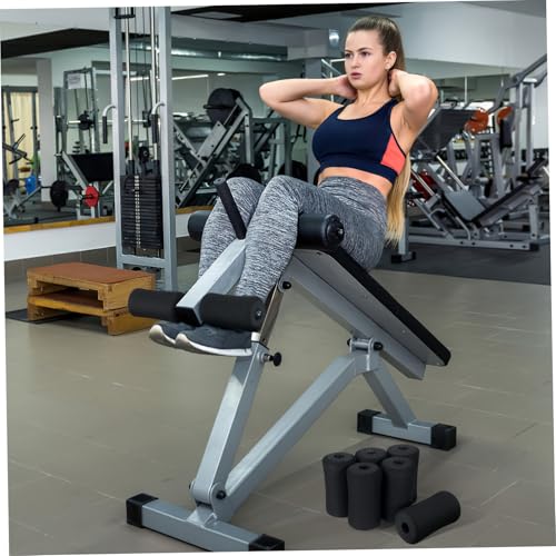 Juego de 6 almohadillas acolchonadas para máquina de ejercicios - rodillo de espuma para gimnasio, protector de ejercicios y entrenamiento abdominal miniatura 5
