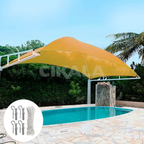 Tela Toldo Sombreamento Areia 3x2 Mts Shade + Brinde Kit Fixação