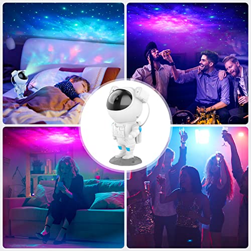 Galaxy Projector Night Light, Star Projector With Timer, Remote Control, Astronaut Nebula Projector Suitable For Kids Bedroom, Game Room And Holiday Gift #TOP6