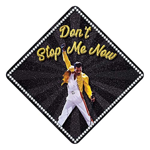Tassel Toppers Queen - Don't Stop Me Now Grap Cap Topper, Graduation Cap Decor, Graduation Cap Decorations