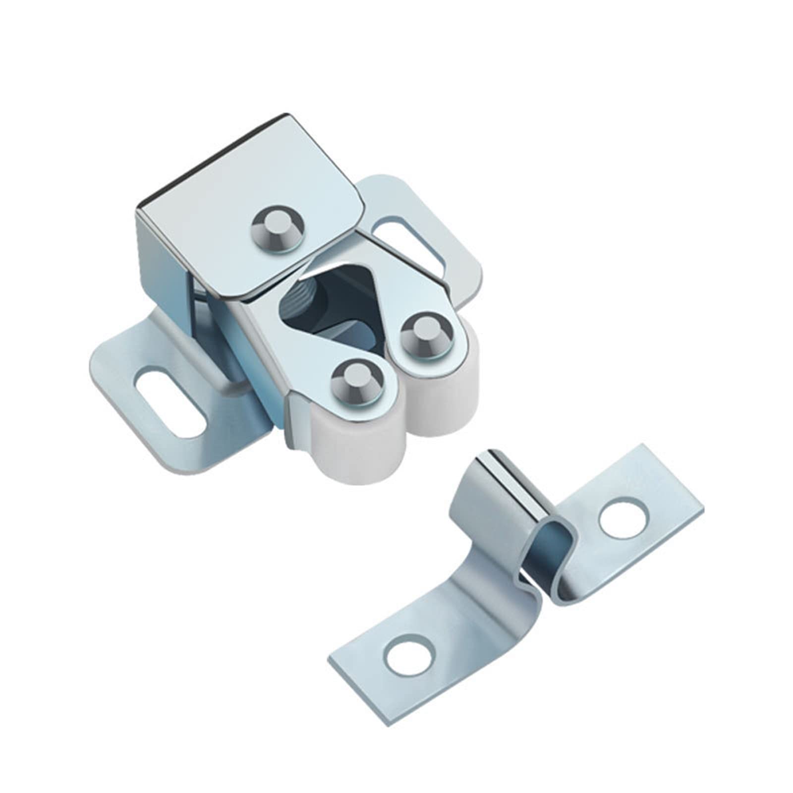 SFJSFIMQ Latch Lock Cabinet Locks Release Drawer Push to Open Catch Latch Home Furniture Cupboard Doors Toggle Clip Latches Bolts Tool Hardware