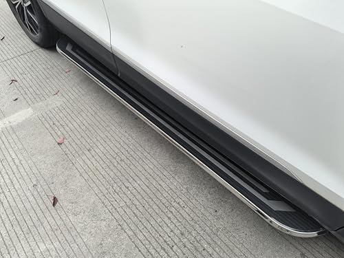 2PCS Running Boards para Cadillac SRX 2010-2016 negro miniatura 7
