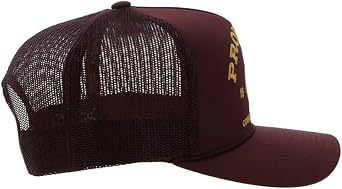 HOOey ProRodeo Hat - Snapback Baseball Cap with Embroidered Logo, Adjustable 5-Panel Casual Western Hat with Rope Detail