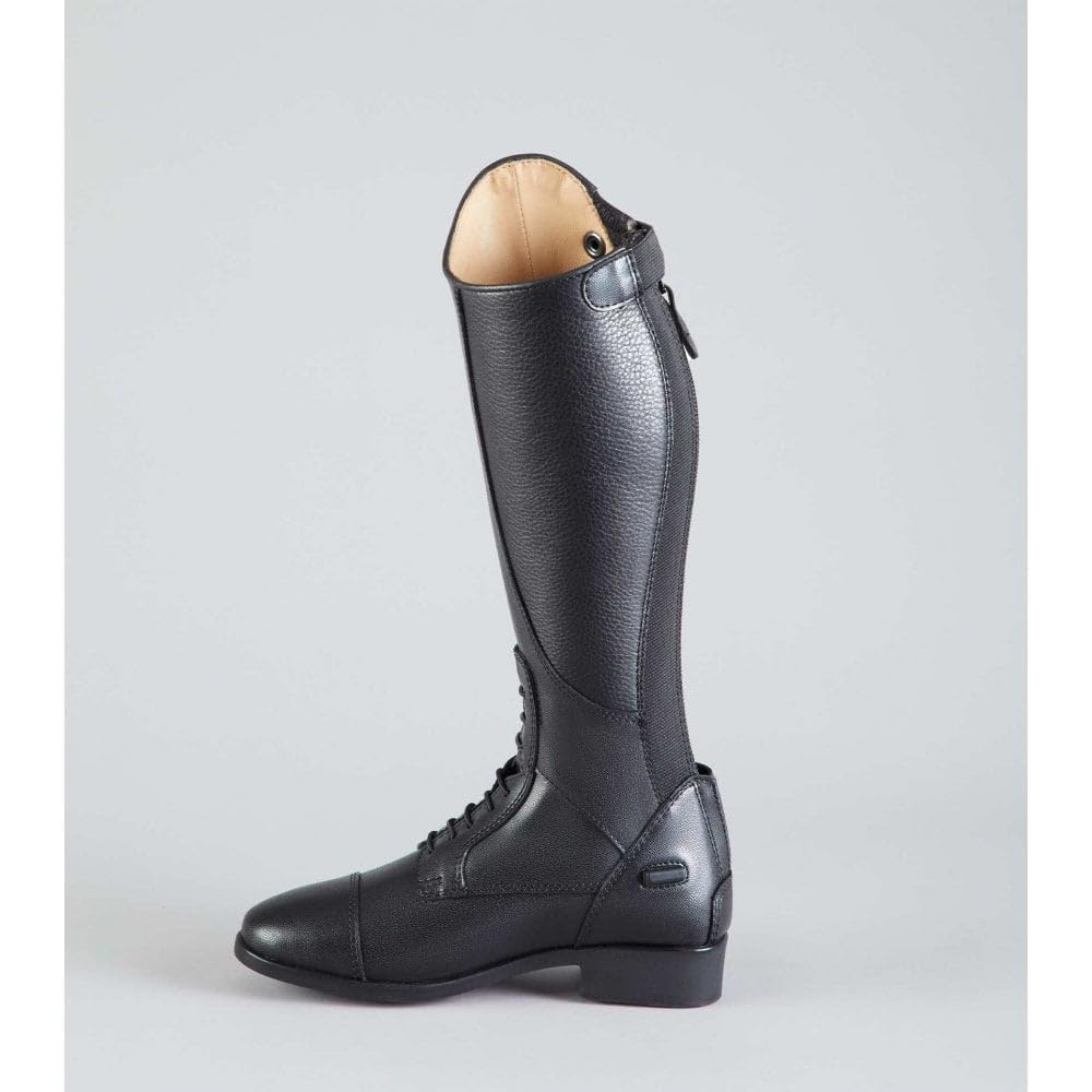 Premier Equine Anima Junior - Stivali da equitazione sintetici, colore: Nero