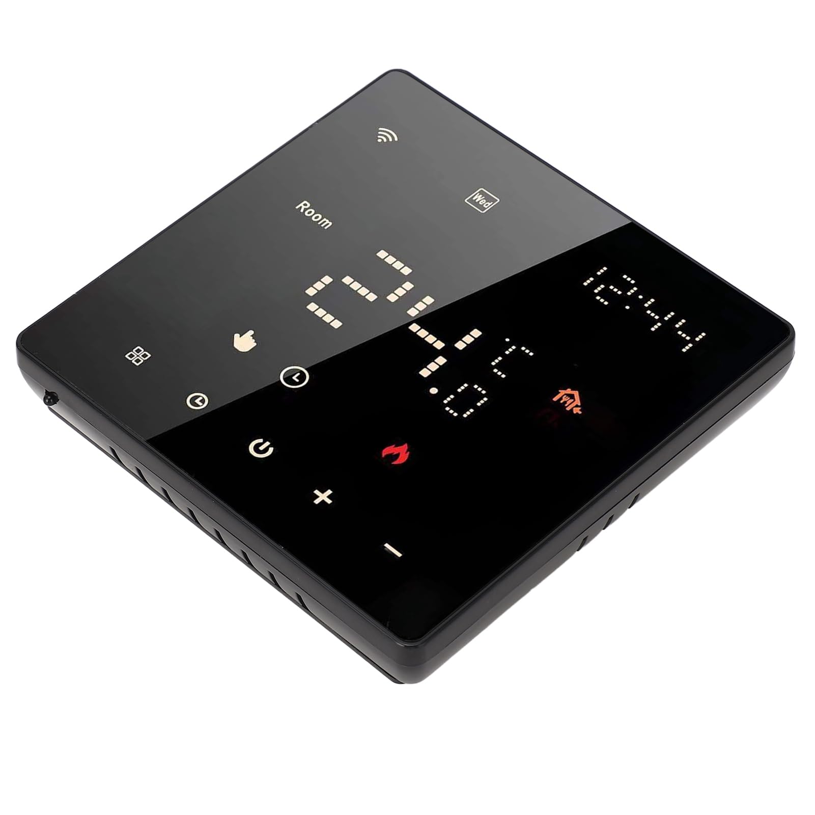 Fafeicy Termostat Domowy WiFi, Inteligentny Termostat, Ekran Dotykowy z