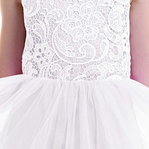 Robe de soirée longue blanche pour réaliser son rêve de princesse
