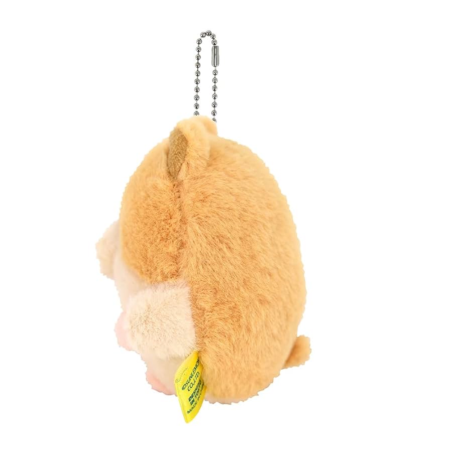 のほほんパークハムスターオレンジ色のぬいぐるみマスコットクマ