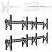 VIVO Pop-Out Steel 2x2 Video Wall Mount, Fits 4 TV Screens 37 to 65 inches, Wide VESA Range and Screen Leveling, Holds up to 616 lbs, Black, MOUNT-VW65-4