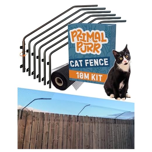 Outdoor Cat Fence Barrier Extension Kit