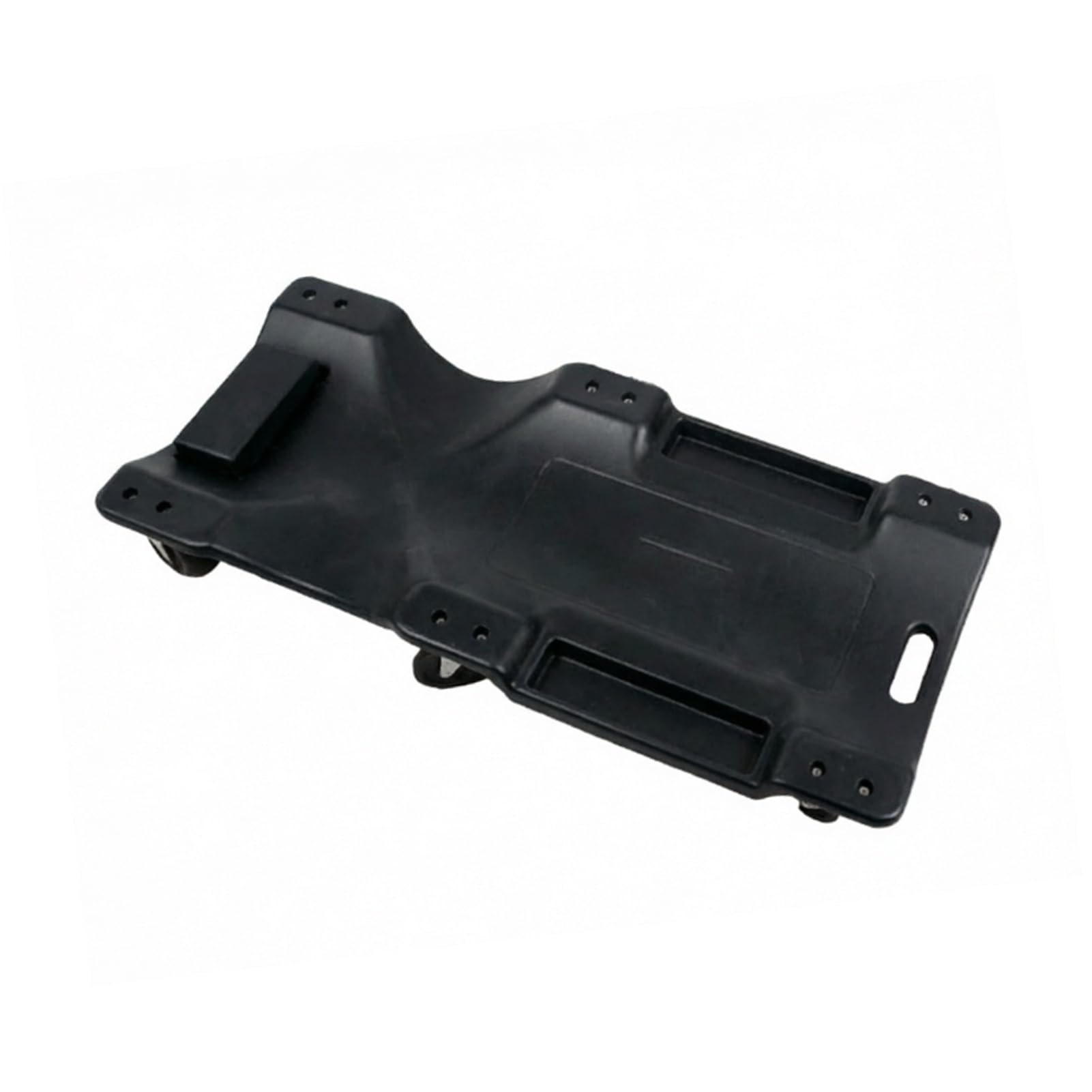 Genérico Tablero De Plástico Mecánico De 34/40 Pulgadas, Monopatín Específico For Reparación De Automóviles, Tablero De Piso De Taller Rodante De Perfil Bajo, con Reposacabezas(Black,101.5x48x11cm)