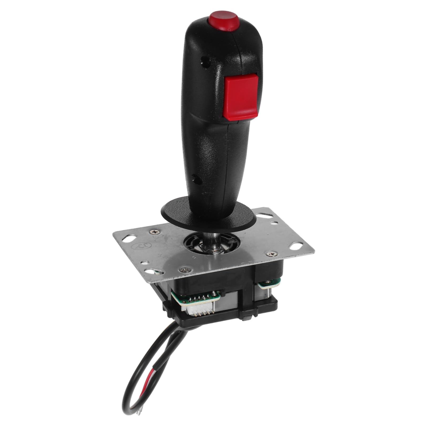 DECHOUS Joystick per Simulatori di Aeroplani Micro Interruttore, Maniglia in Plastica e Ferro, Controllo Preciso per Giochi di Aeroplano, Design Unico e Impugnatura Confortevole
