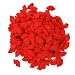 Dress My Cupcake DMC27260 Decorating Edible Cake and Cookie Confetti Sprinkles, Red Kissing Lips, 2.8-Ounce