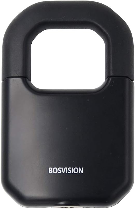 Padlock with Key, Lock with Key, Keyed Lock, Heavy Duty Lock, Thick Shackle (0.45 inche, 11.6mm), 2 Disc Keys