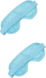 GLEAVI 2 Peças Compressa Fria Compressa Quente Máscara Para Os Olhos Máscara Para Os Olhos Para Viagem Máscara Para Os Olhos Para Dormir Máscara Para Os Olhos Com Aquecimento Para Os