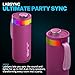 JLab, Go Party, Portable Bluetooth Speaker, Waterproof, RGB Lighting, LabSync, Mulberry gallery 3