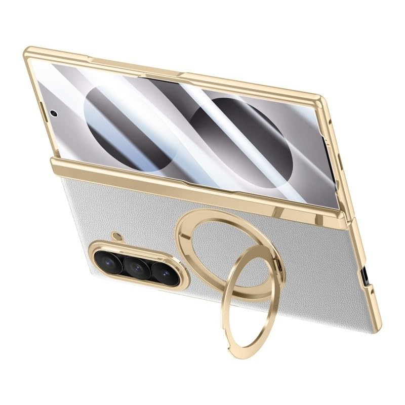 Étui Galaxy Z Fold 8 Ultra protège charnière magnétique contre les rayures gris