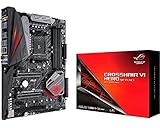 ASUS ROG Crosshair VI Hero AMD Ryzen AM4 DDR4 M.2 USB 3.1 ATX X370 Motherboard with Aura Sync RGB Lighting