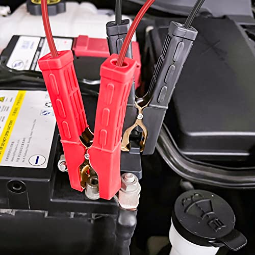 Image of Goupchn Heavy Duty Crocodile Clamps Pure Copper 500A Car Battery Charger - 2PCS Power Replacement Battery Alligator Clips Jumper Cable Clamps Welder Clips for Car Automotive Vehicle Boat (Pack of 3)