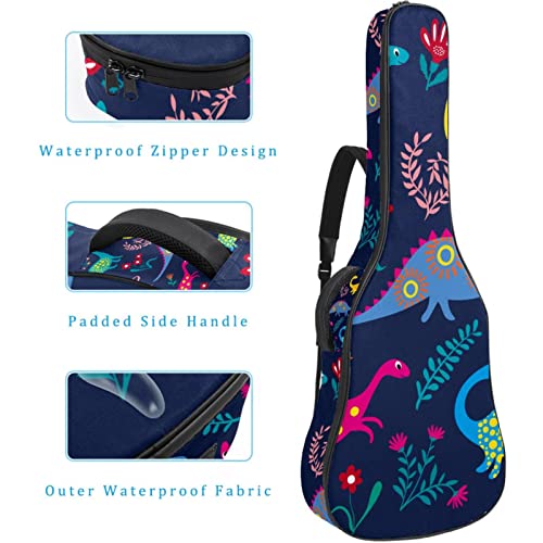 Étui de protection rembourré pour guitare acoustique et classique Motif robot de dessin animé Orange, Multicolore 03… - Les Beatles, Paul McCartney, John Lennon, RIngo Starr, George Harrison Étui de protection rembourré pour guitare acoustique et classique Motif robot de dessin animé Orange, Multicolore 03… – Image 5