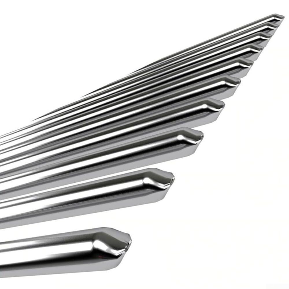 Durafix - 1020 aste per saldatura in alluminio, ad alta conducibilità elettrica, resistenti (1,6 mm x 330 mm, 20 pezzi)