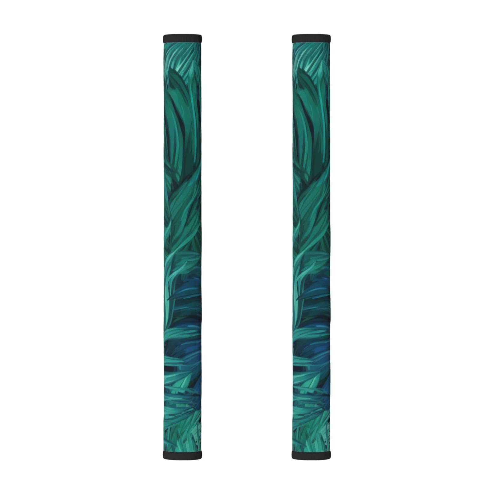 VGFJHNDF Refrigerator Door Handle Covers 2-Pack, Tropical Palm Leaves Printed Protect and Decorate for Fridge Ovens Dishwashers