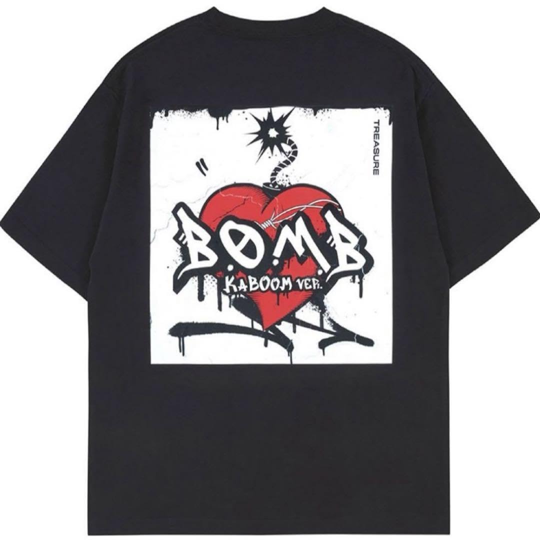 Amazon.co.jp: TREASURE BOMB Tシャツ ブラック M : おもちゃ