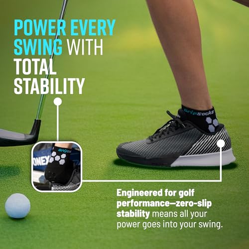 Quarter Crew Golf Socks, Non-Slip Performance for Men and Women, Compression Sports Socks, All-Day Comfort3