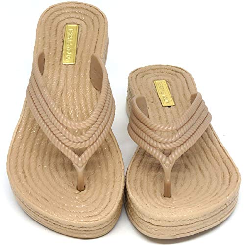 Tamanco Ortopédico Terra & Água Feminino 290.000 Linho 37