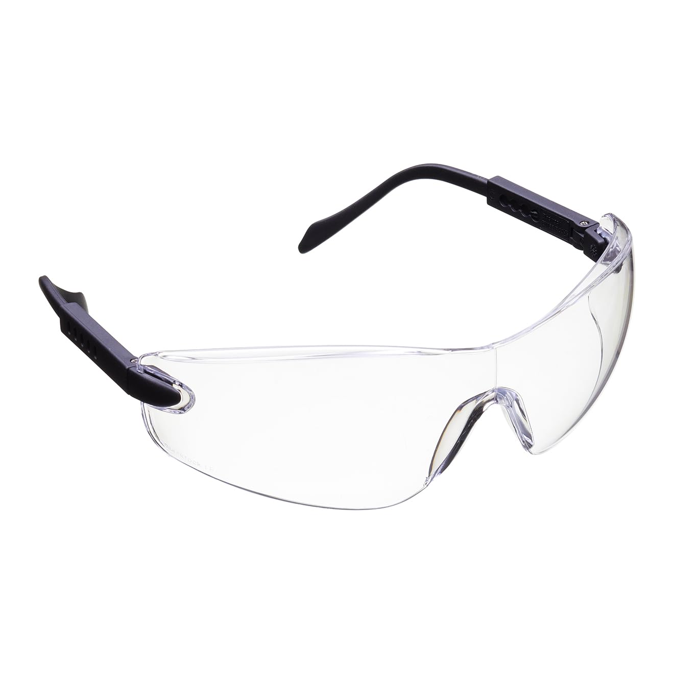 Blackrock Safety Glasses Clear With Arm Adjust, Polycarbonate Anti-Scratch Lens, For Work, Eye Protection, Protective, Shooting, Cycling, Mens Womens Unisex, Good Viewing, Laboratory, Gardening