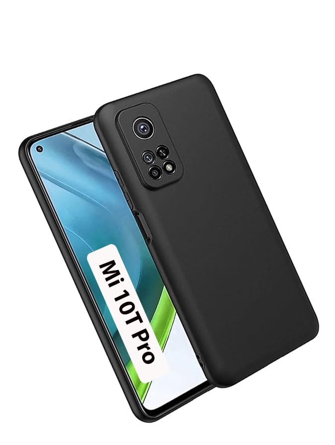 COBERTA Back Cover for Mi 10T Pro Back Cover Case - Black Silicon (B0CRVK7B1T) Amazon Price History, Amazon Price Tracker