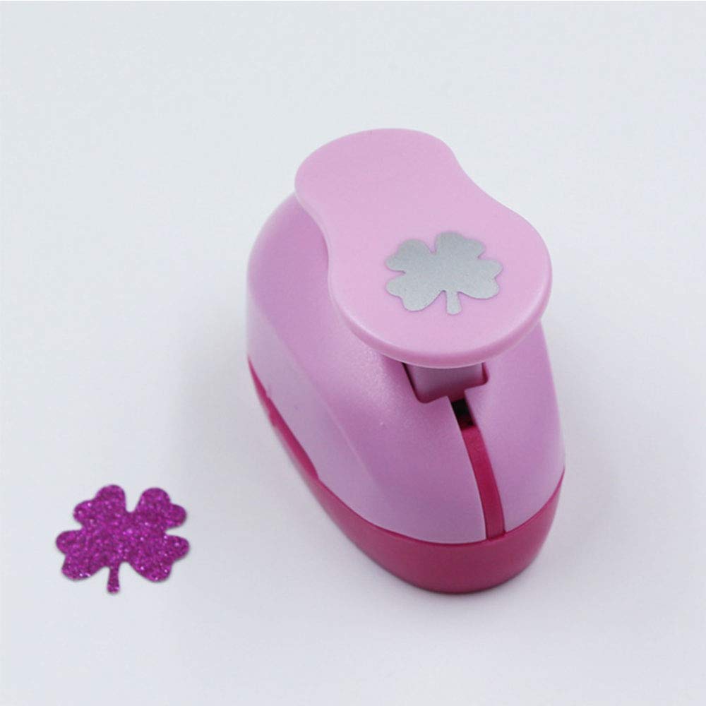 (Four leaf clover) Handmade Cut Punch Set, 10 Decorative Patterns for Scrapbooking Hobby Crafts DIY Greeting Cards Art