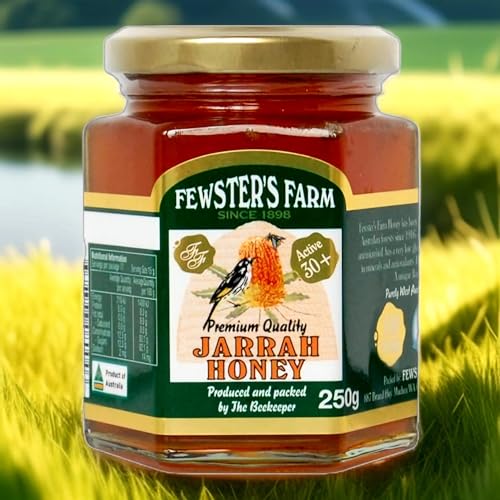 miel de jarra TA 30+ - 500 gramos - miel de jarra es el néctar recolectado por las abejas de las flores del árbol Jarrah