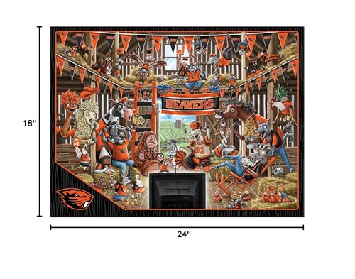 Image of YouTheFan NCAA Barnyard Fans 500pc Puzzle