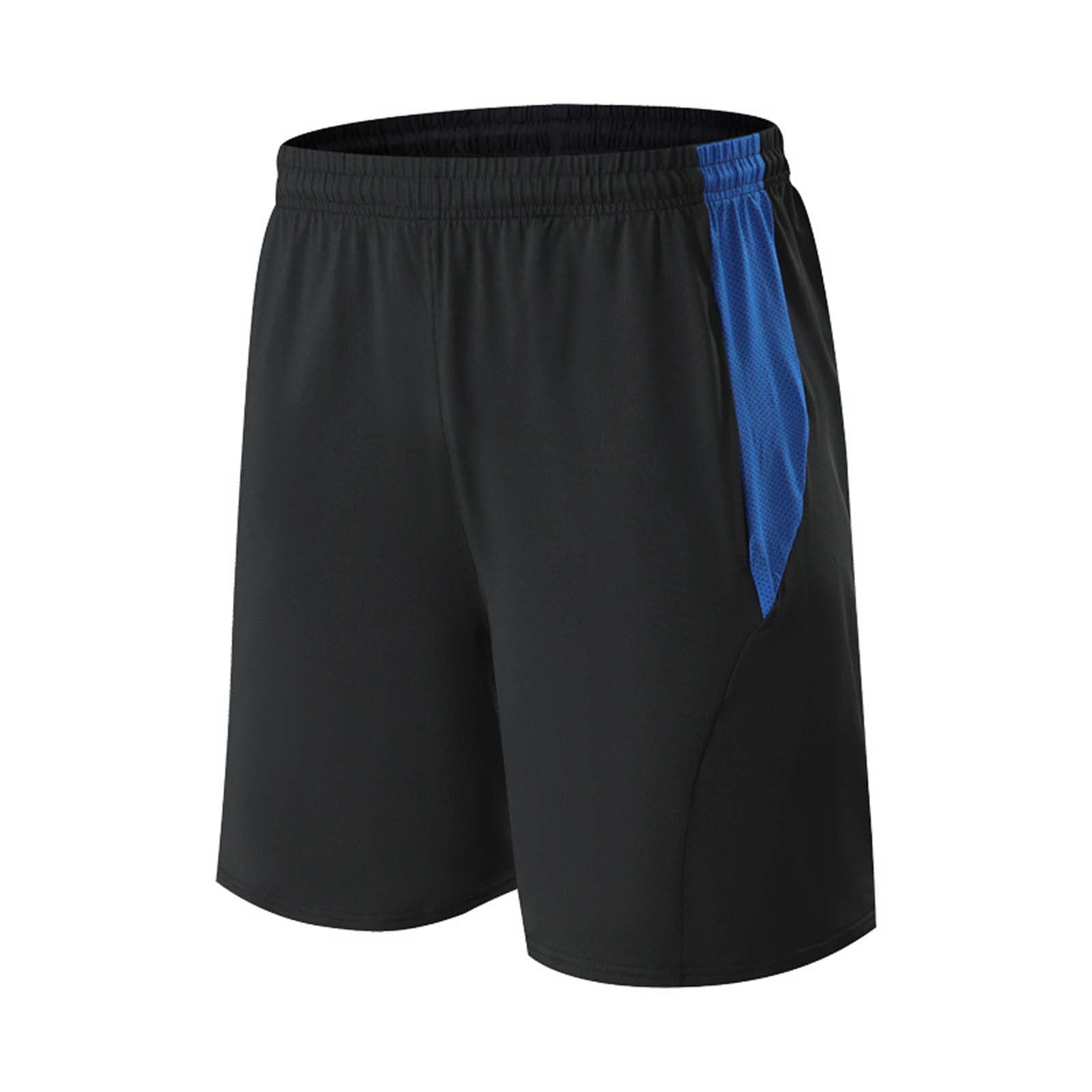 Mens Basketball Athletic Shorts Drawstring Elastic Waist Gym Workout Shorts Lightweight Sport Shorts with Pockets