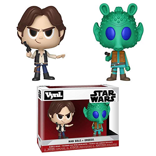 ¡Te presentamos Vynl., la nueva colección de figuras Funko!  ¡Ya están disponibles en Funko Vynl. tus personajes favoritos de las películas y series más populares!    Funko Star Wars  Pack de 2 figuras  Presentadas en una caja con ventana  Producto oficial Funko  ¡Completa tu colección de muñecos Funko!