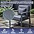 Premium Aluminum Patio Furniture Set 4 Piece,Outdoor Conversation Set with Wide Armrest,5" Thick Cushions, Olefin Fabric,Rustproof Metal Frame,Deep Seating Patio Sofa Set for Backyard,Deck,villa,Gray