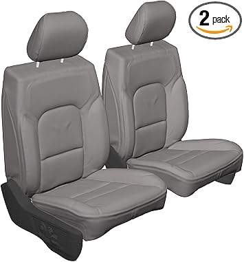Durafit Seat Covers Made to fit Ford F150 Pair of Front Seat Covers in Gray Endura Bucket Seat Covers
