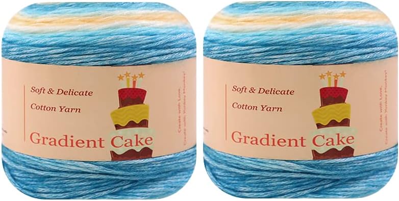 Miniatura 5 de Yonkey Monkey (1152) - Juego de 2 bolas de algodón degradado para tartas