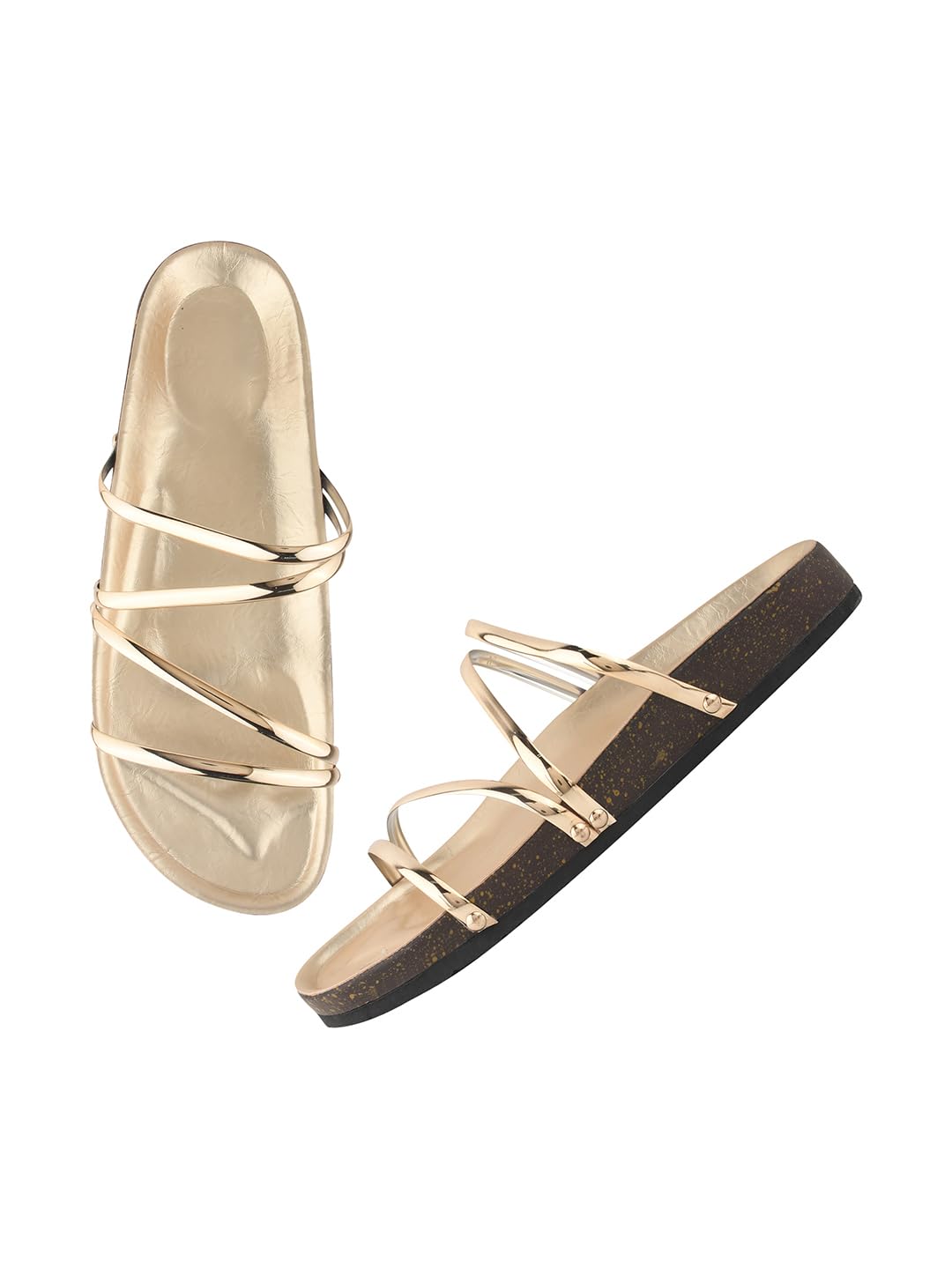 Trendy Stylish Comfortable Slip on Light Weight Every Occassion flats Sandal For Women & Girls-image-33